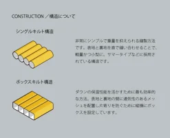 NANGA / Aurora Lite 450DX Mummy-Shaped Sleeping bag