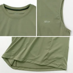 NANGA / Dry base layer no sleeve tee