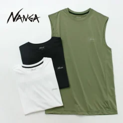 NANGA / Dry base layer no sleeve tee