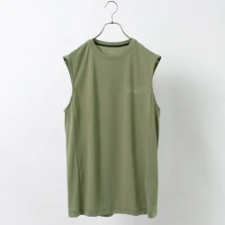 NANGA / Dry base layer no sleeve tee