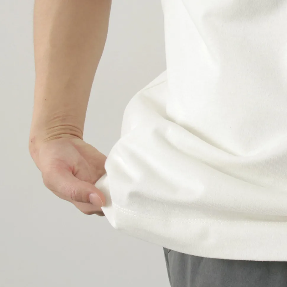 NANGA / Eco Hybrid Box Logo Embroidery T-Shirt