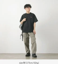 NANGA / Eco Hybrid Box Logo Embroidery T-Shirt