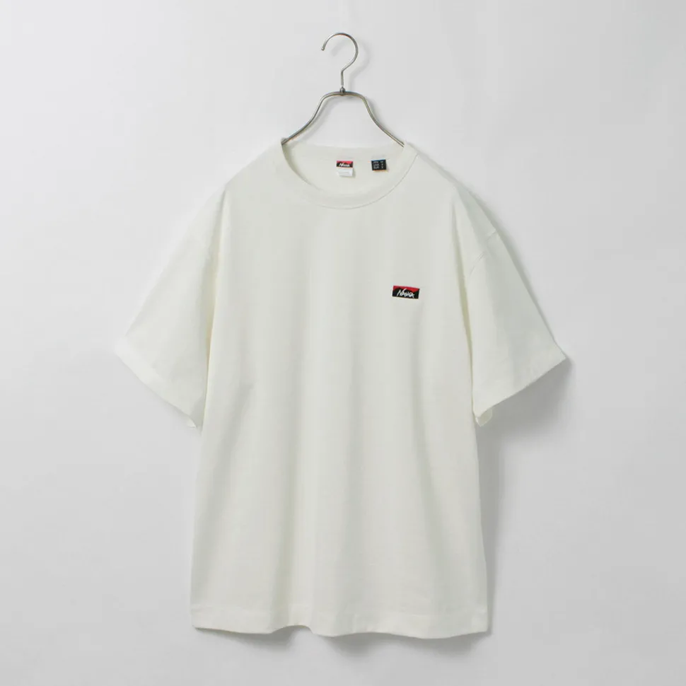 NANGA / Eco Hybrid Box Logo Embroidery T-Shirt