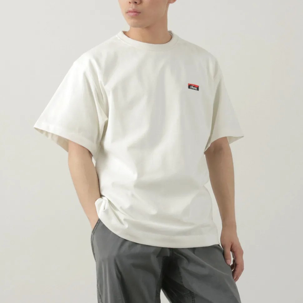 NANGA / Eco Hybrid Box Logo Embroidery T-Shirt