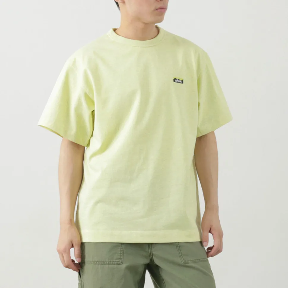 NANGA / Eco Hybrid Box Logo Embroidery T-Shirt