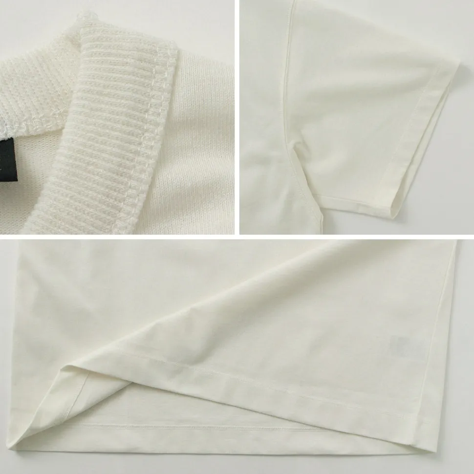 NANGA / Eco Hybrid Box Logo Embroidery T-Shirt