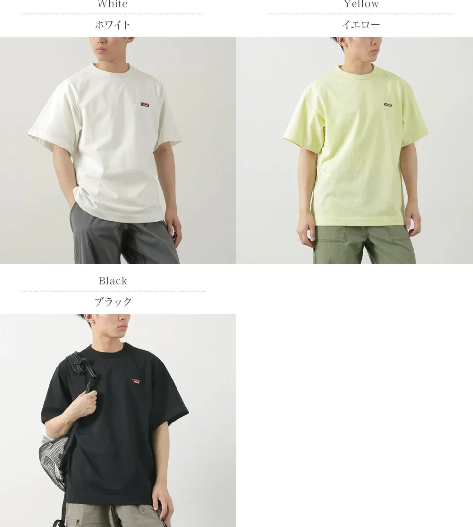 NANGA / Eco Hybrid Box Logo Embroidery T-Shirt