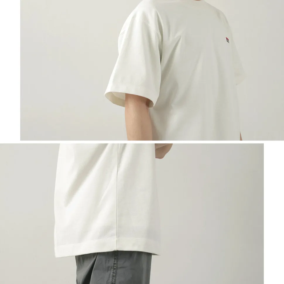 NANGA / Eco Hybrid Box Logo Embroidery T-Shirt