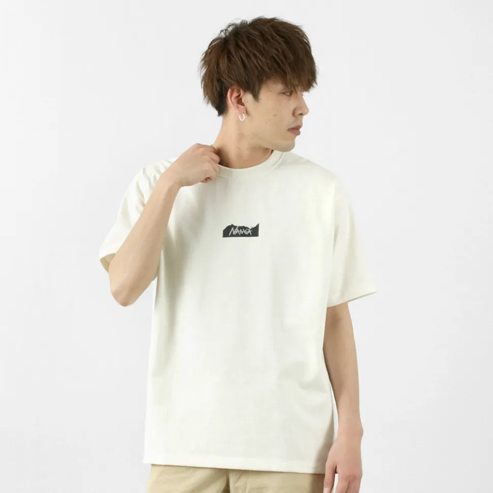 NANGA / Eco Hybrid MT Logo T-shirt
