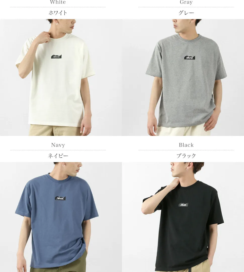 NANGA / Eco Hybrid MT Logo T-shirt