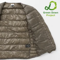 NANGA / Inner Down Cardigan Detachable Sleeve