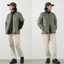 NANGA / Inner Down Cardigan Detachable Sleeve