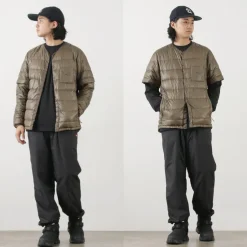 NANGA / Inner Down Cardigan Detachable Sleeve