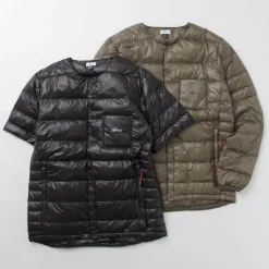 NANGA / Inner Down Cardigan Detachable Sleeve