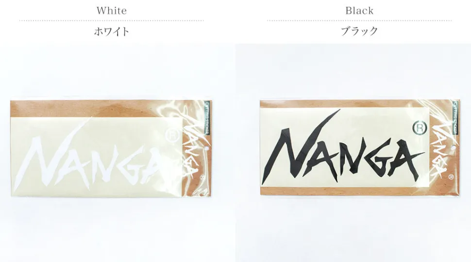 NANGA / Logo cutting sticker (L)