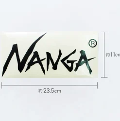 NANGA / Logo cutting sticker (L)