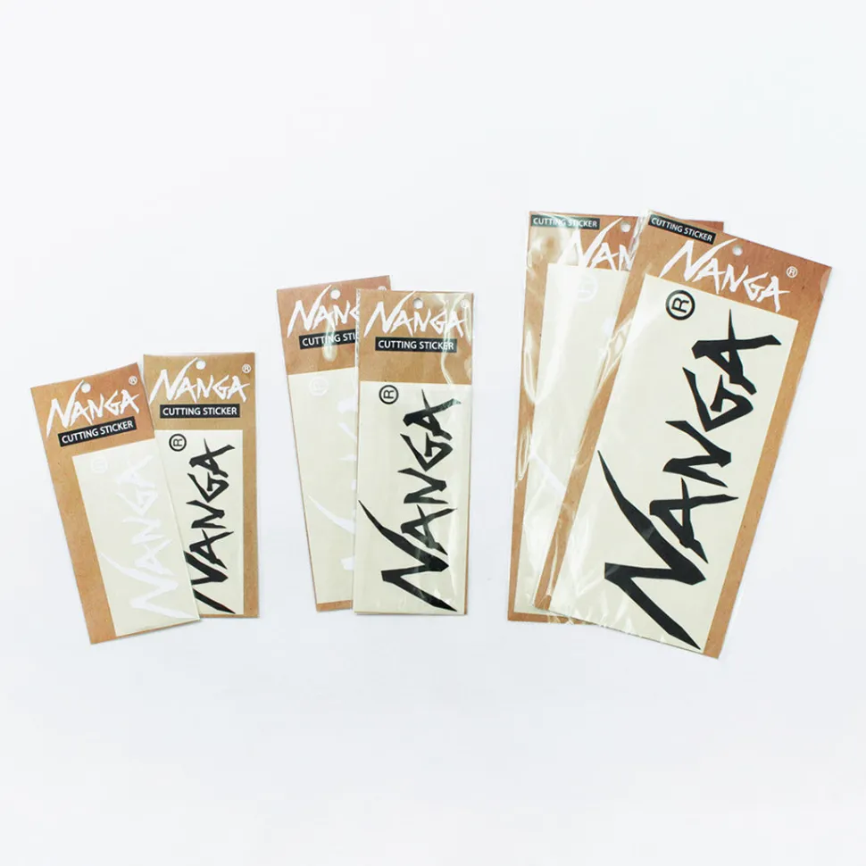 NANGA / Logo cutting sticker (L)