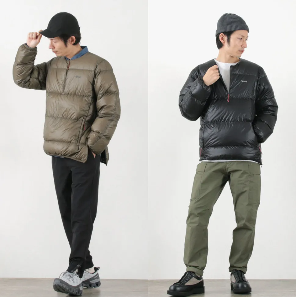 NANGA / Mountain Lodge Down Crew Neck Top