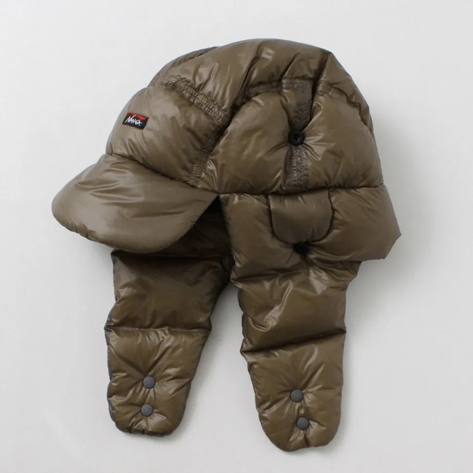 NANGA / Mountain Lodge Down Ear Flap Cap