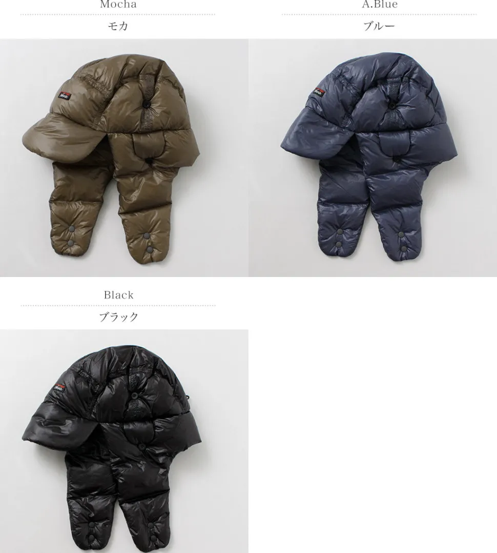 NANGA / Mountain Lodge Down Ear Flap Cap