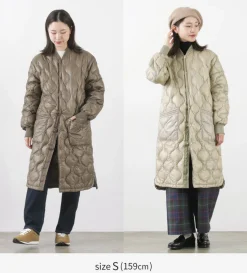 NANGA / Onion quilt down half coat