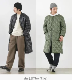 NANGA / Onion quilt down half coat