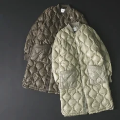 NANGA / Onion quilt down half coat