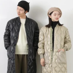 NANGA / Onion quilt down half coat
