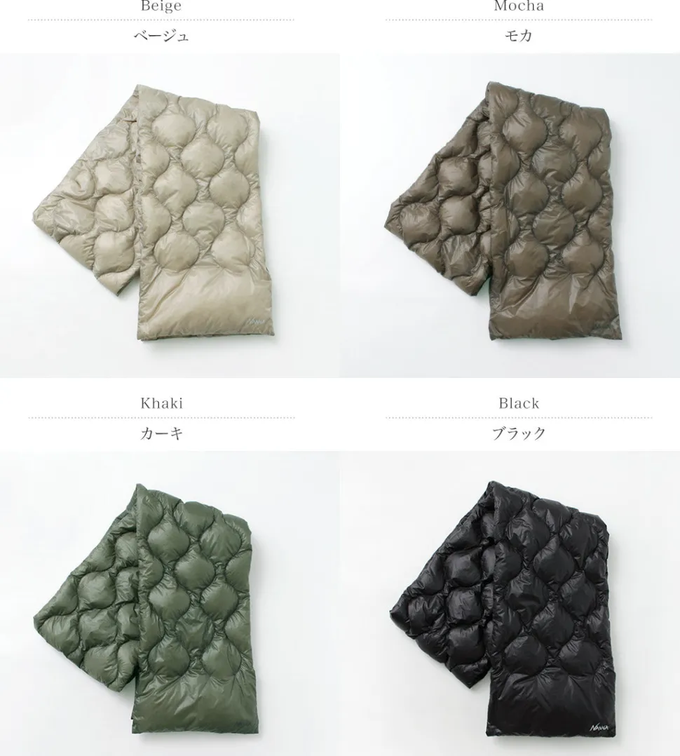 NANGA / Onion quilt down scarf