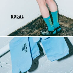 NODAL / High Gauge Tie Dye Nylon Socks