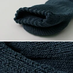 NODAL / Paper Yarn Ankle Pile Socks