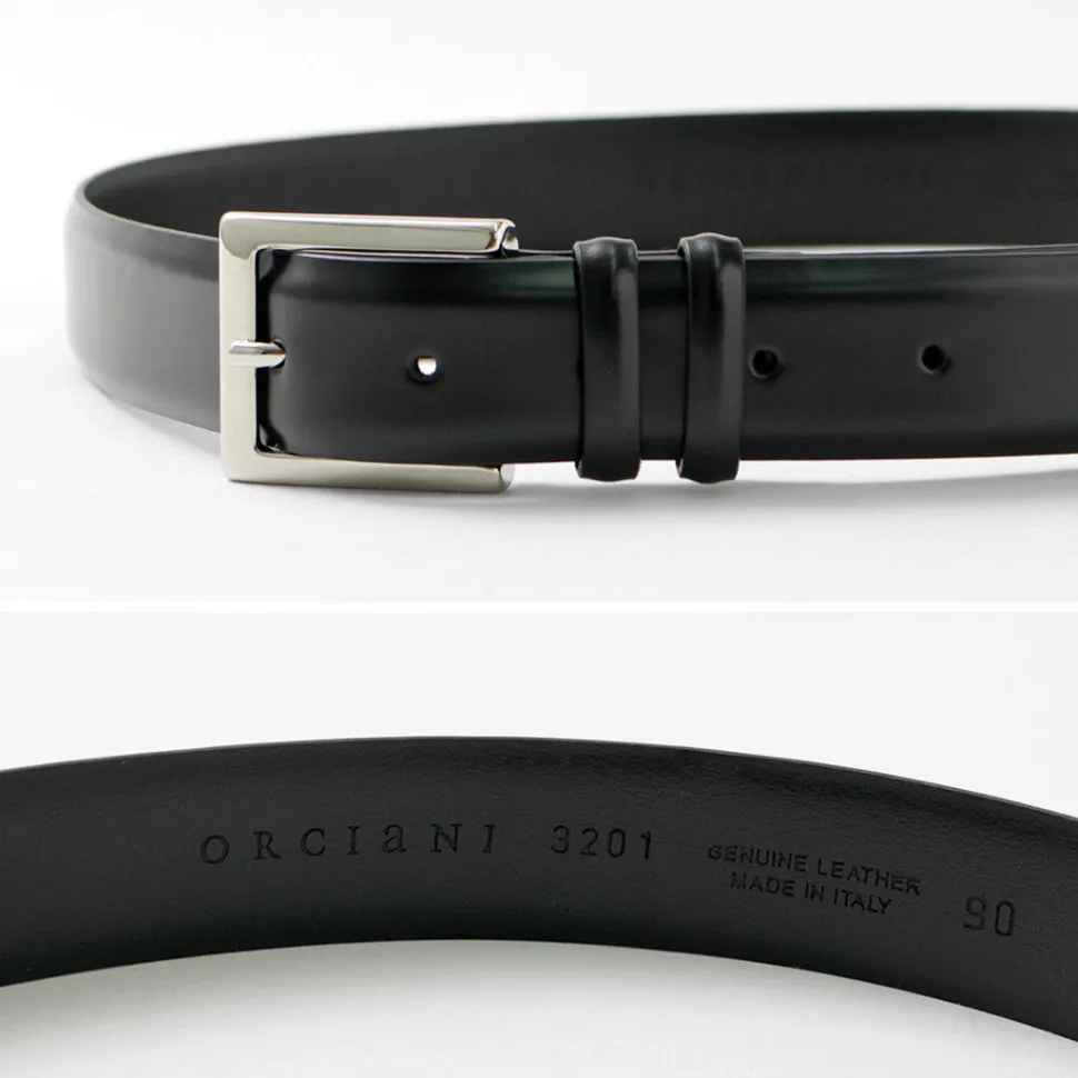 ORCIANI / Calf Classic Leather Belt