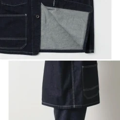 ORDINARY FITS / Denim coverall jacket one-wash