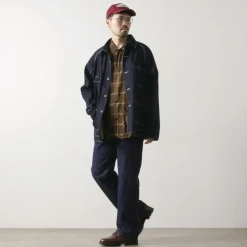 ORDINARY FITS / Denim coverall jacket one-wash