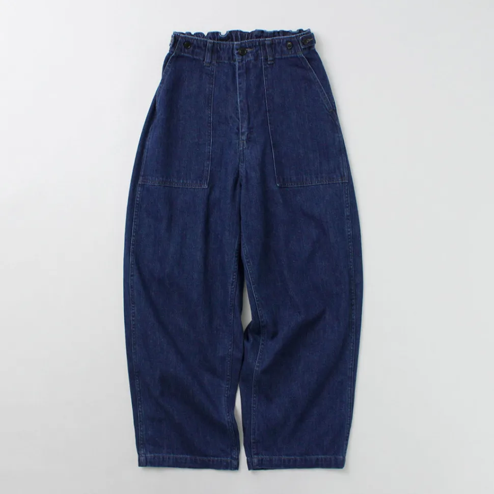 ORDINARY FITS / James Fatigue Denim with Used Finish