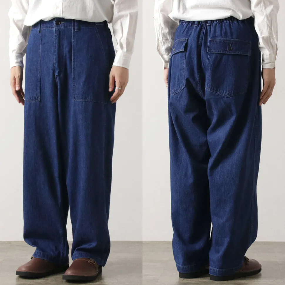 ORDINARY FITS / James Fatigue Denim with Used Finish