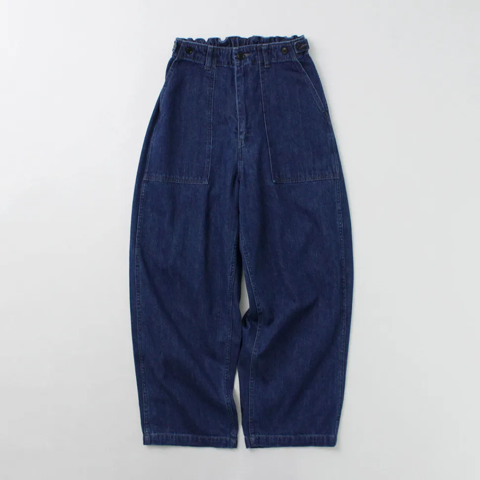 ORDINARY FITS / James Fatigue Denim with Used Finish