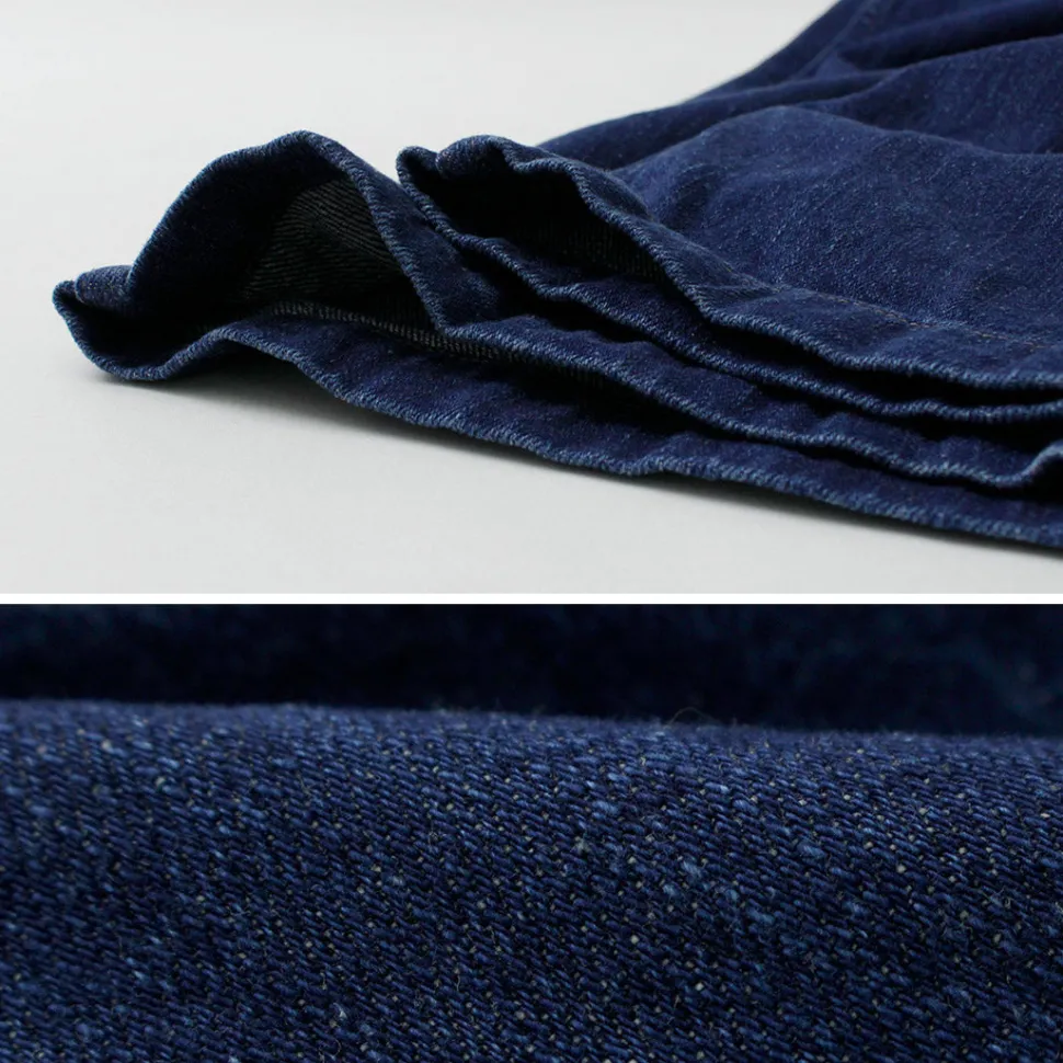 ORDINARY FITS / James Fatigue Denim with Used Finish