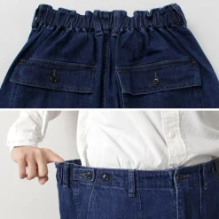 ORDINARY FITS / James Fatigue Denim with Used Finish