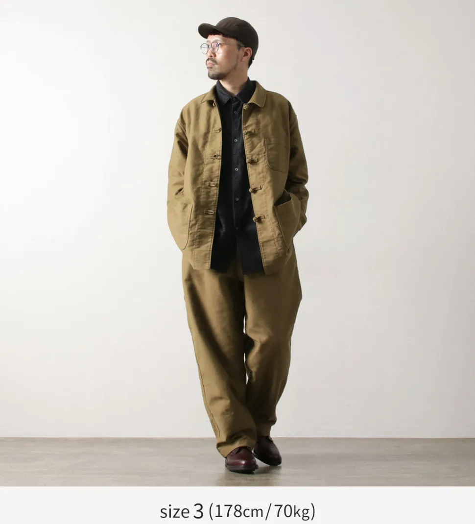 ORDINARY FITS / James French moleskin