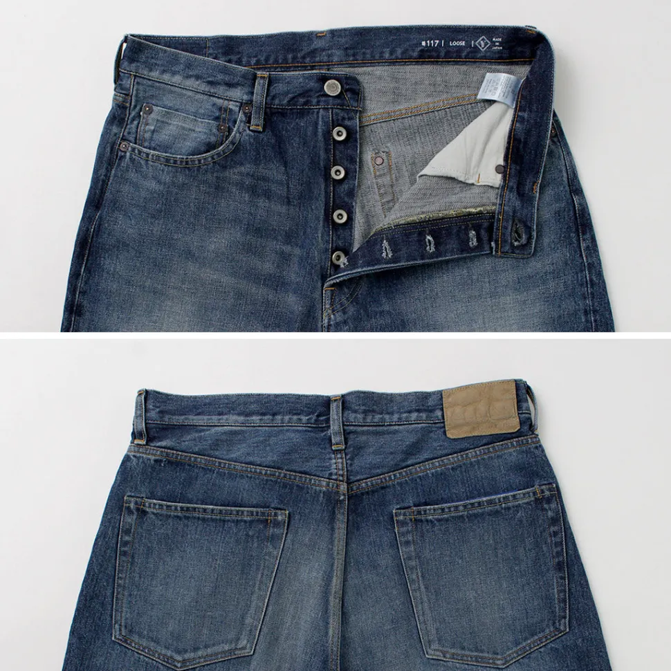 ORDINARY FITS / Loose Denim Used