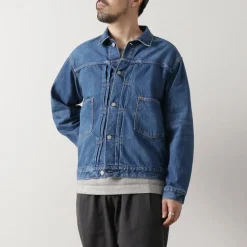 ORDINARY FITS / 2nd type denim jacket used finish