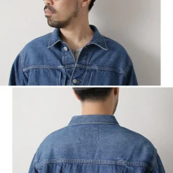 ORDINARY FITS / 2nd type denim jacket used finish