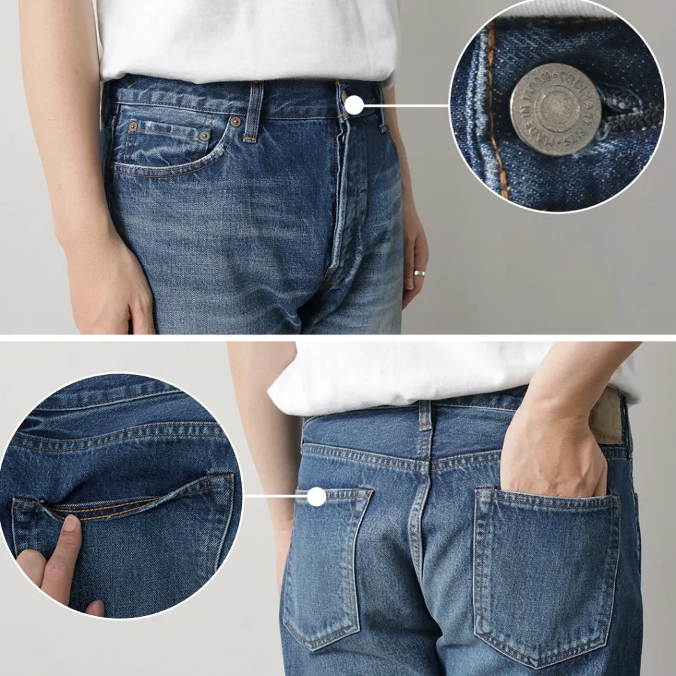 ORDINARY FITS / Standard Denim Used