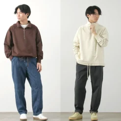 PARAGES / Battle Half Zip Sweatshirt