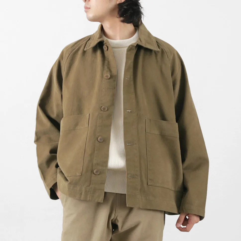 PARAGES / Coach Twill Overshirt Jacket