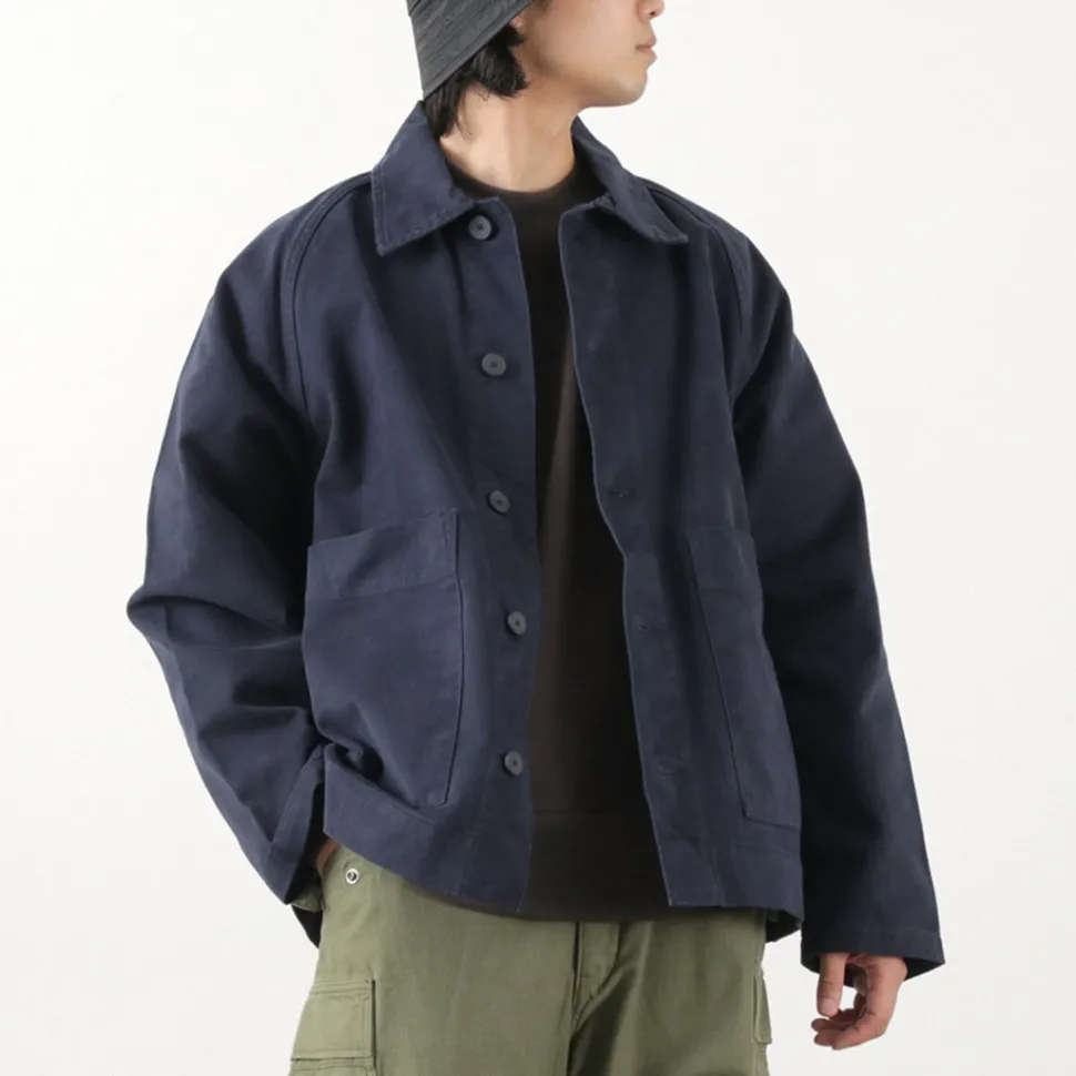 PARAGES / Coach Twill Overshirt Jacket