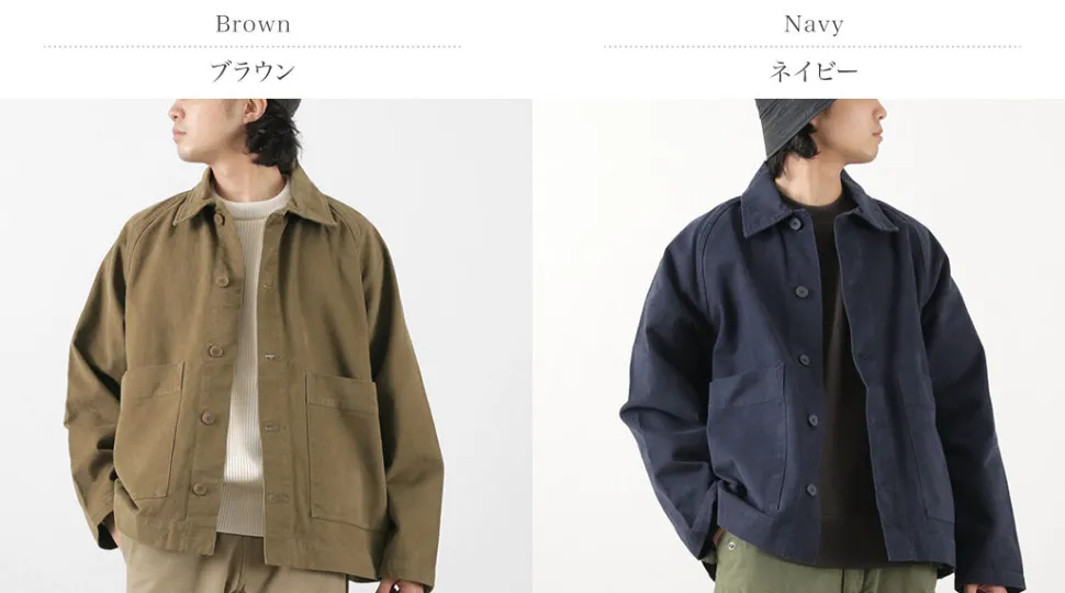 PARAGES / Coach Twill Overshirt Jacket