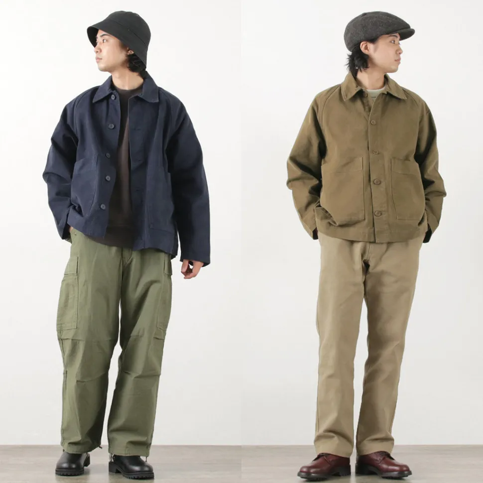 PARAGES / Coach Twill Overshirt Jacket