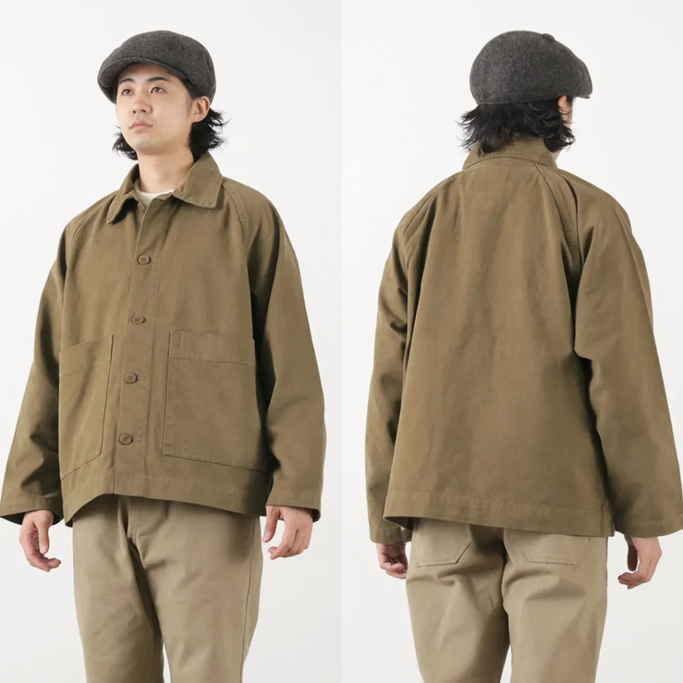 PARAGES / Coach Twill Overshirt Jacket